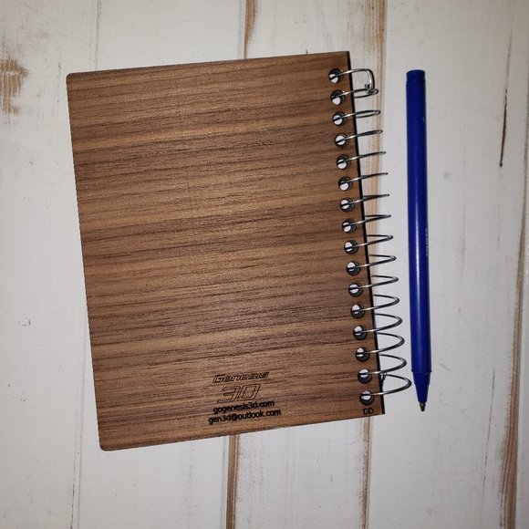 Mystical Dragon Pocket Journal Laser Cut - Picture 2 of 3